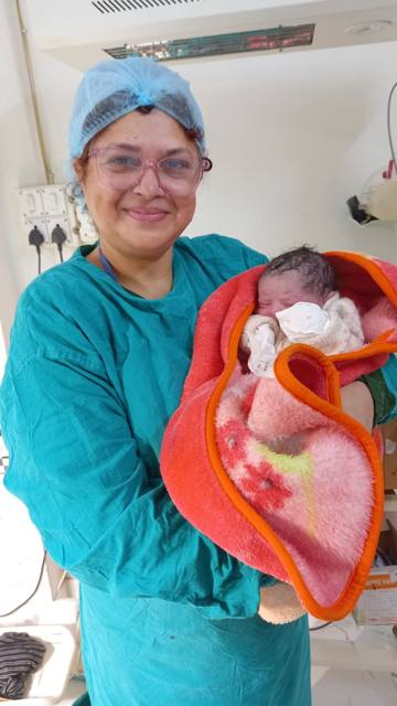 Ritu & Anand โ baby delivered with Vinsfertility