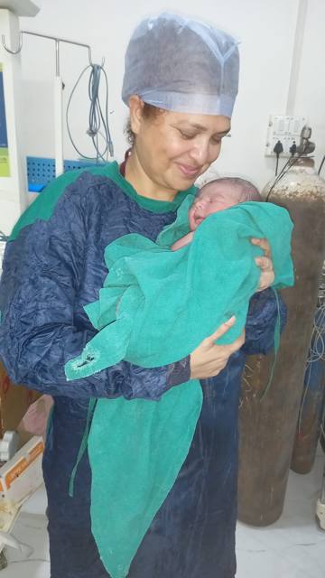 Lakshmi & Arjun โ baby delivered with Vinsfertility