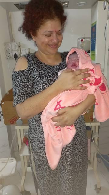Pooja & Nikhil โ baby delivered with Vinsfertility