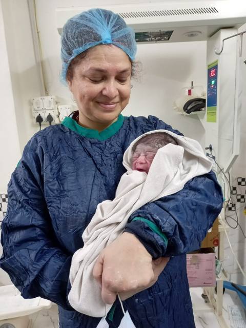 Anjali & Vivek โ baby delivered with Vinsfertility