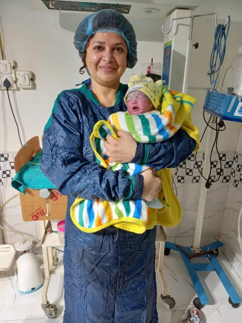 Kavita & Rahul โ baby delivered with Vinsfertility