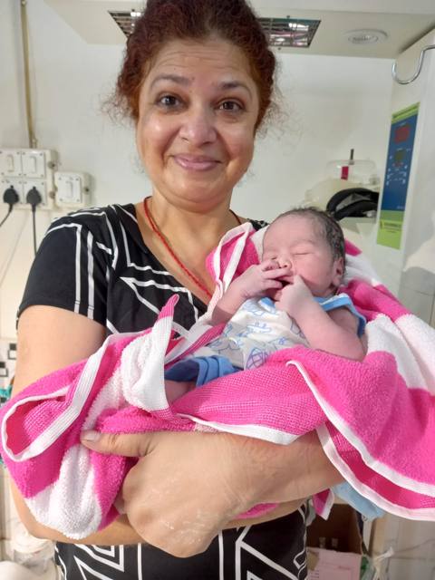 Shalini & Deepak โ baby delivered with Vinsfertility