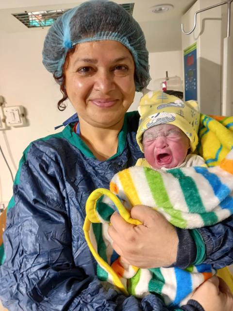 Nandini & Harsh โ baby delivered with Vinsfertility