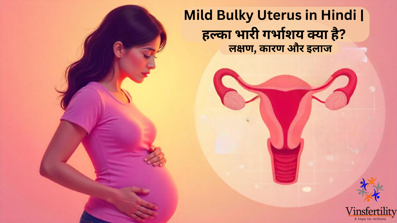 Mild Bulky Uterus in Hindi | हल्का भारी गर्भाशय क्या है | लक्षण, कारण और इलाज