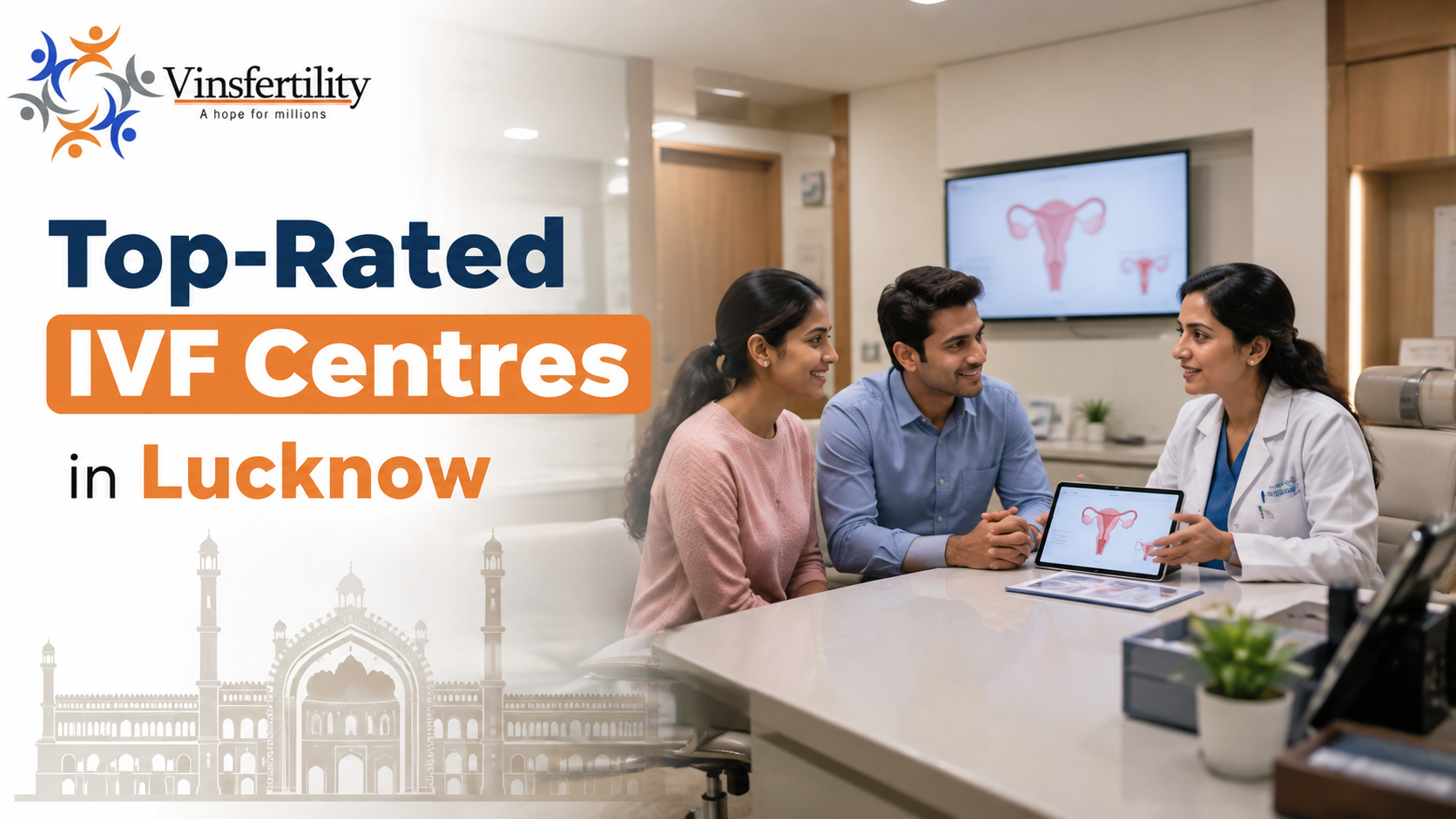 Top-Rated IVF Centres in Lucknow 2026 | Vinsfertility