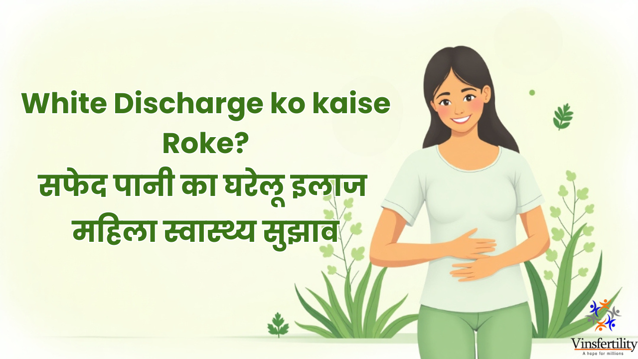White Discharge Ko Kaise Roke | सफेद पानी का घरेलू इलाज | महिला स्वास्थ्य सुझाव