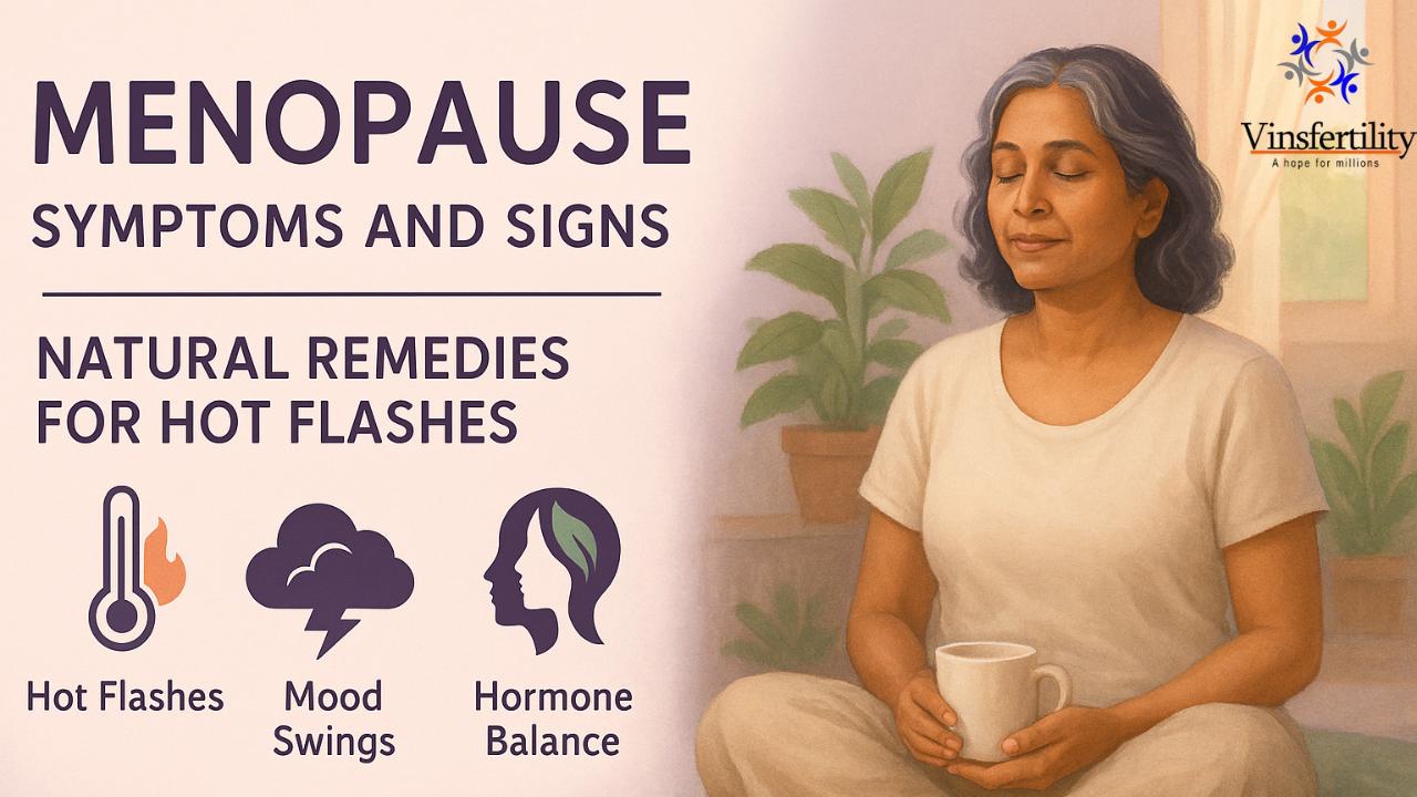 Menopause | Symptoms and Signs | Natural Remedies for Hot Flashes