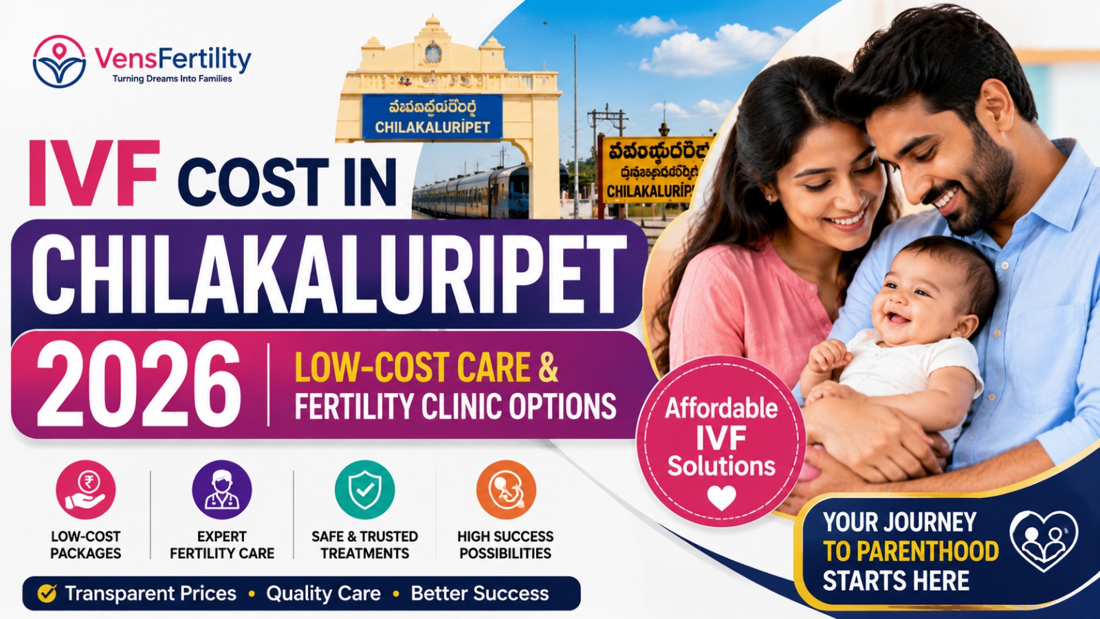 IVF Cost in Chilakaluripet 2026: Low-Cost Care &amp; Fertility Clinic Options