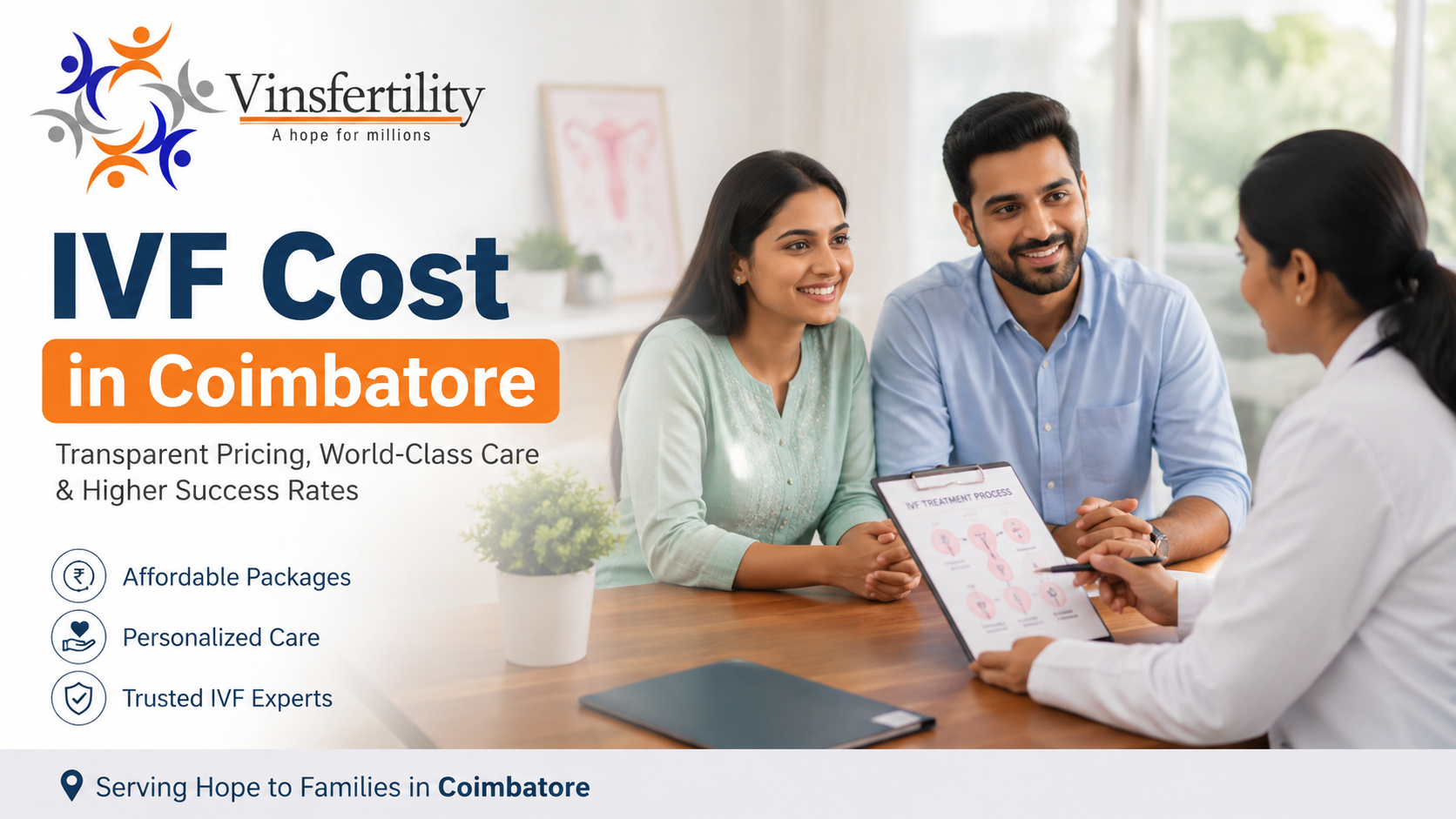 IVF Cost in Coimbatore 2026: Complete Price Breakdown &amp; Trusted Fertility Centres