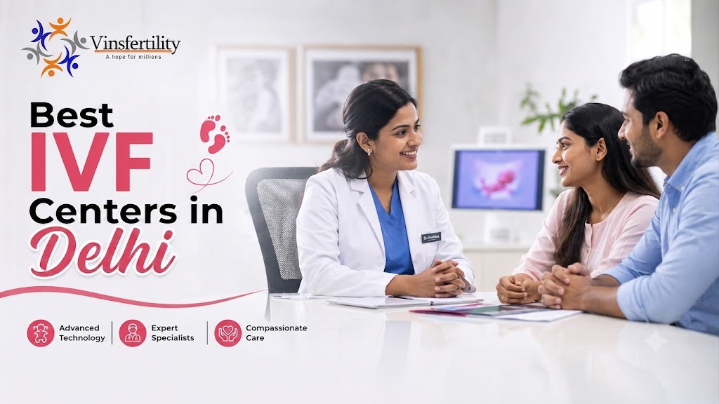 Best IVF Centres in Delhi 2026 | Top Clinics | Vinsfertility