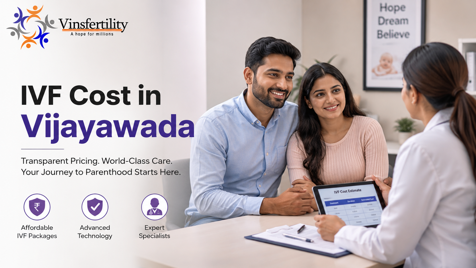 IVF Cost in Vijayawada (2026): Full Price Breakdown, Clinics &amp; Doctors