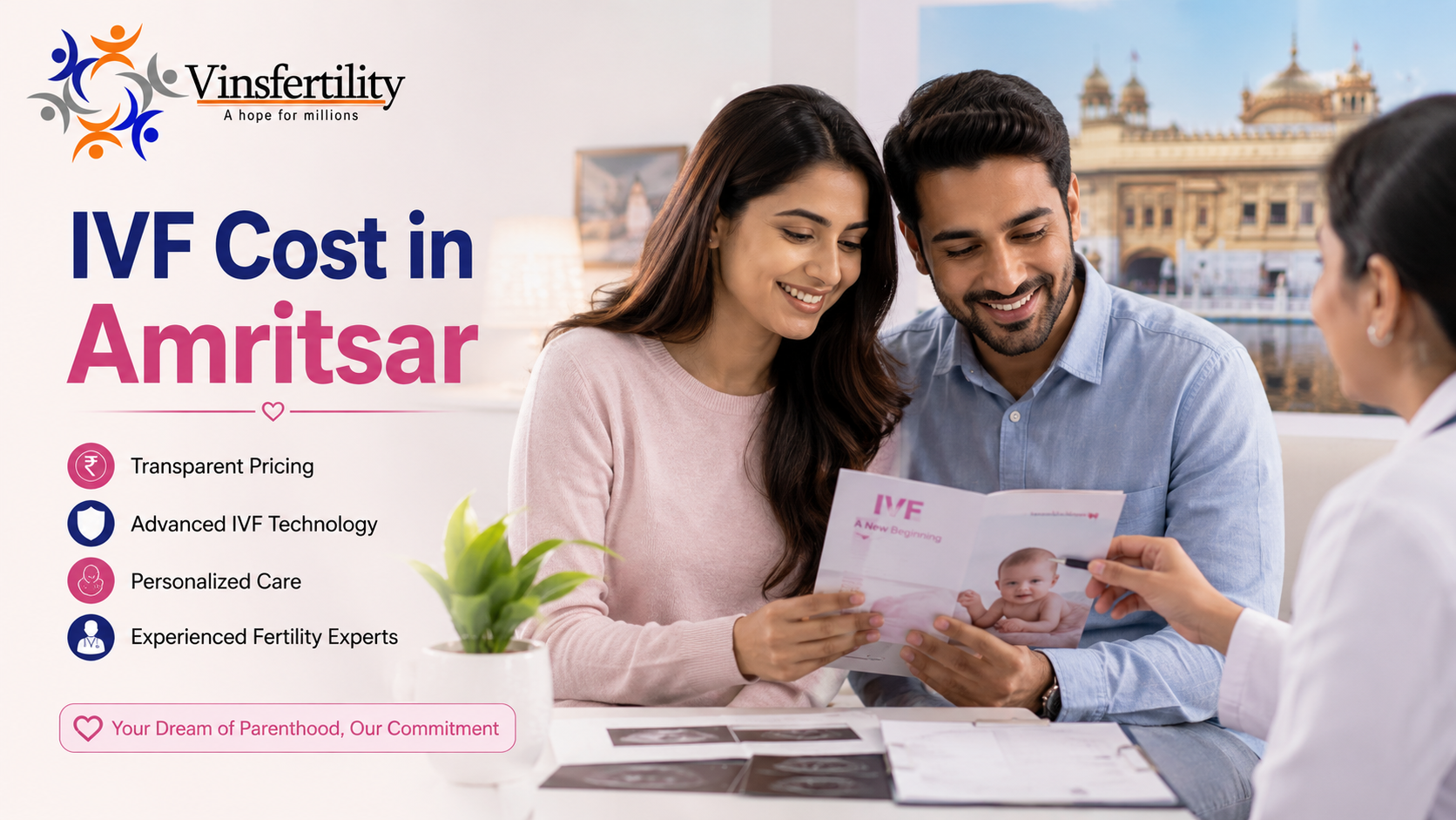 IVF Cost in Amritsar 2026: Complete Price Breakdown, Clinics &amp; Doctor Details