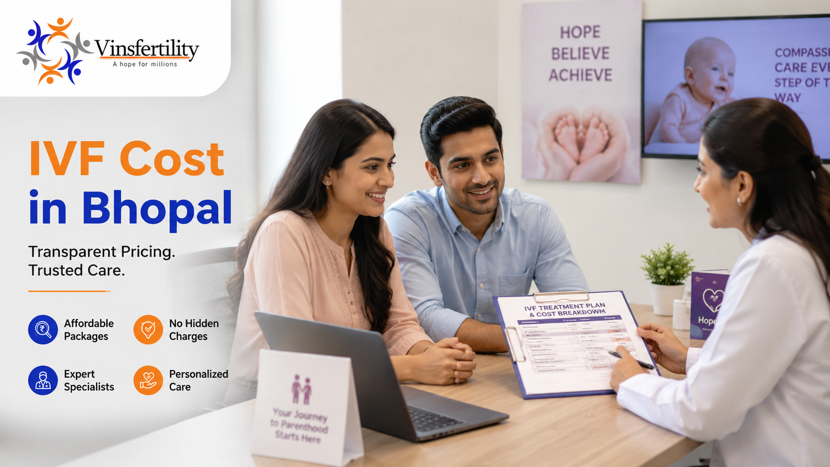 IVF Cost in Bhopal 2026 &ndash; Test Tube Baby, ICSI &amp; IUI Price Guide