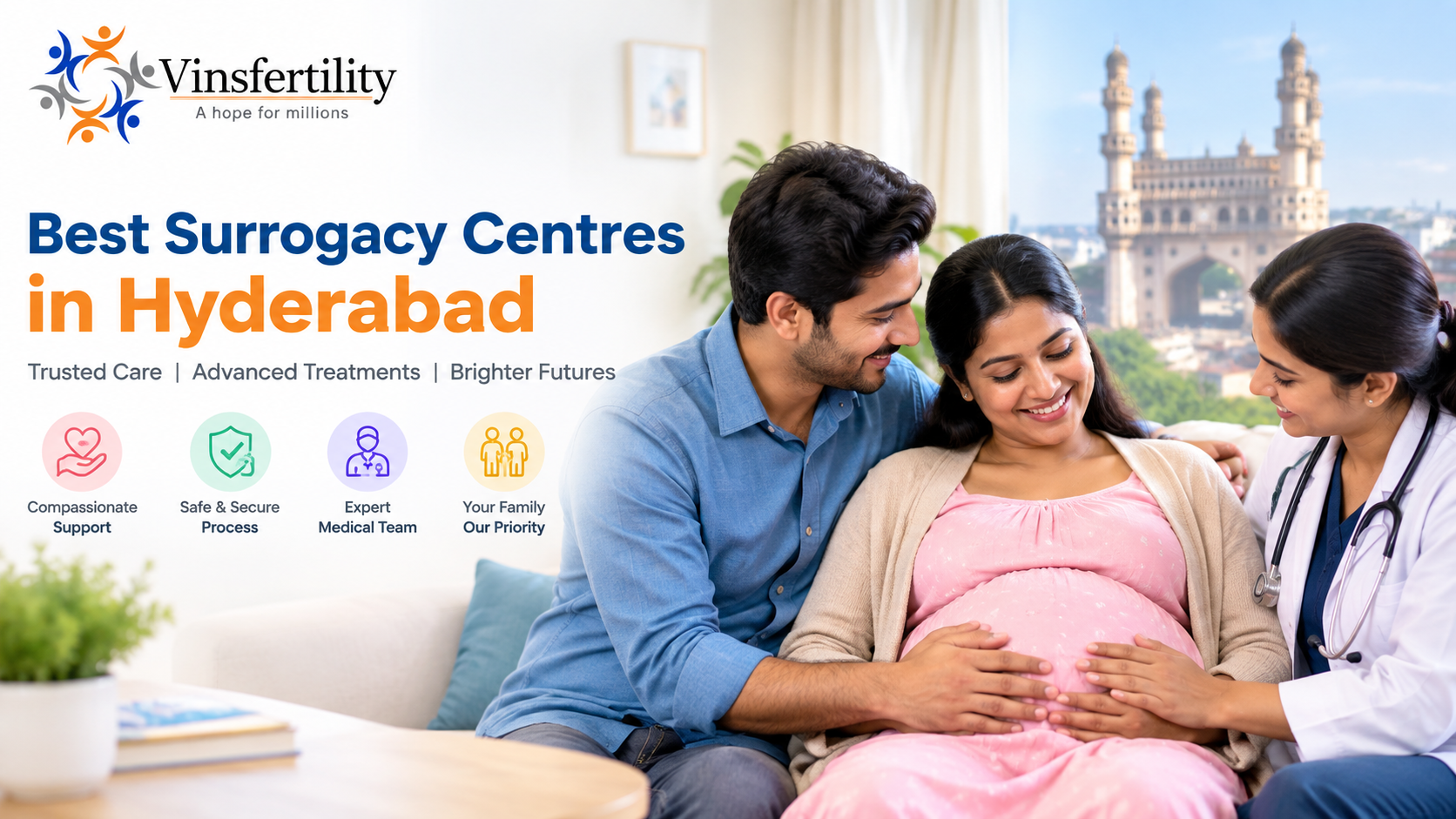 Best Surrogacy Centres in Hyderabad 2026 | Govt Approved &amp; Licensed