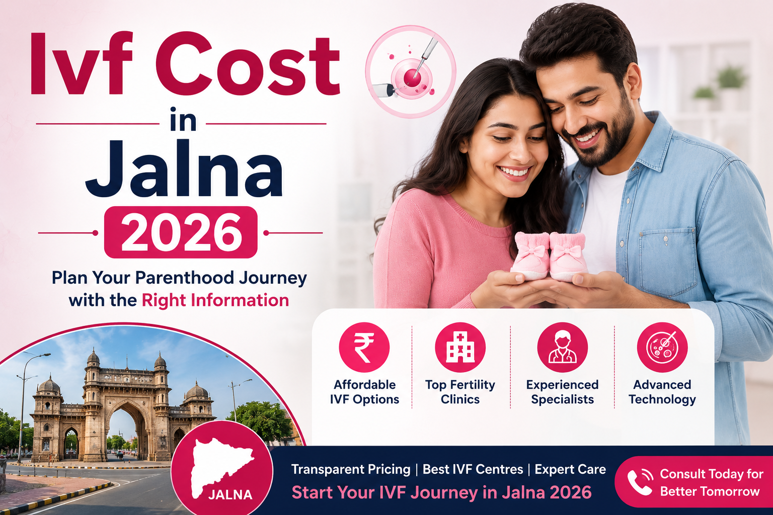 IVF Cost in Jalna 2026 | Affordable Packages | Vinsfertility